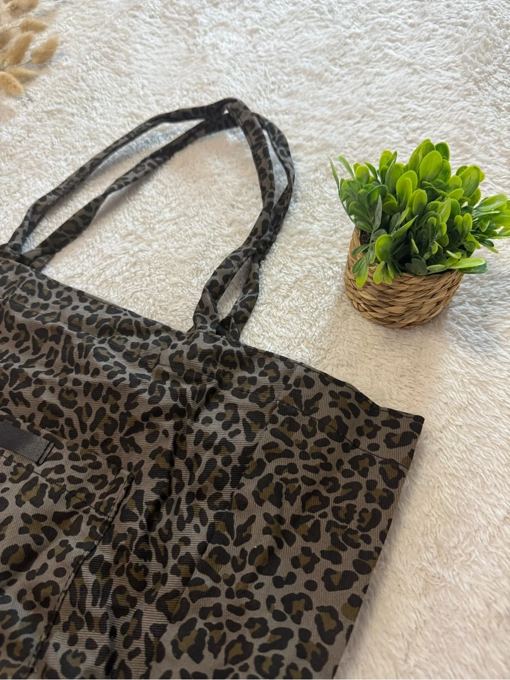 New Leopard Print Oversized Tote Shoulder Bag